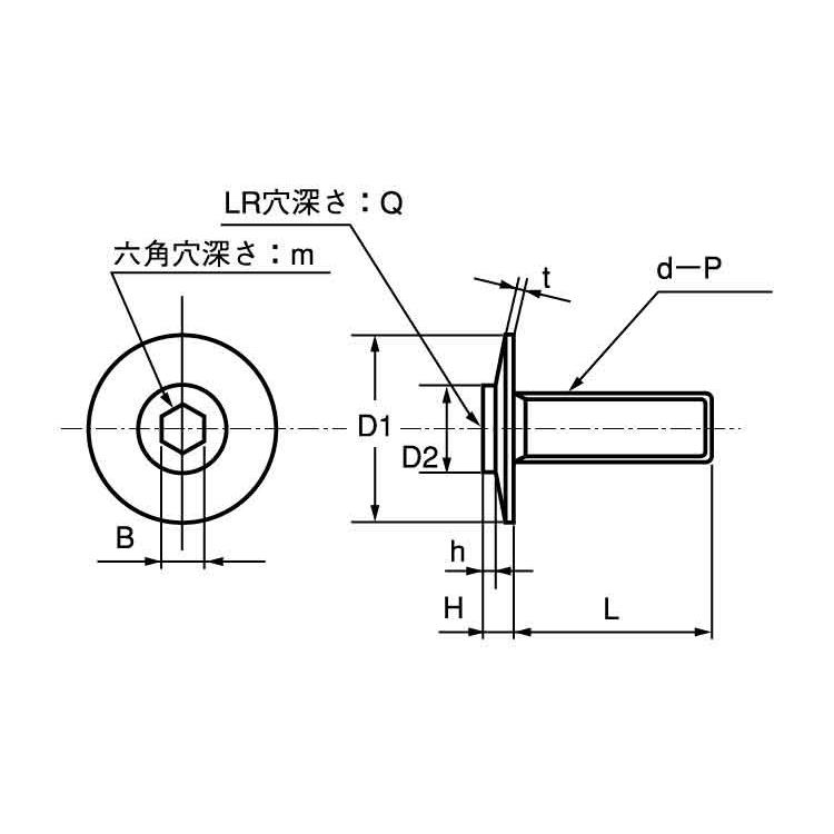 購入公式店 シンヘッドＴＨ−ＴＰ−Ｍ 表面処理(三価ホワイト（白