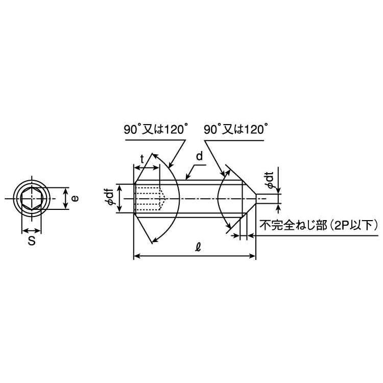 ＨＳ（トガリサキ　表面処理(ユニクロ（六価-光沢クロメート）　規格(12X15)　入数(500)