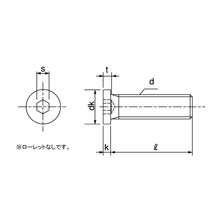 コアタマＮＳローヘッド 規格(8X10) 入数(200) 【小頭ＮＳローヘッド