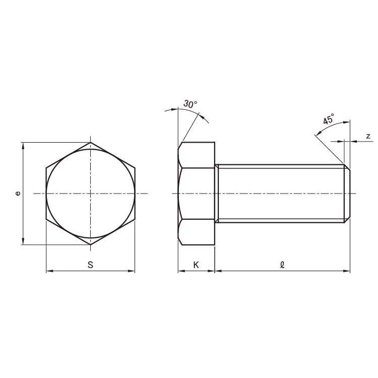 スーパー コガタＢＴ（ゼン（Ｐ＝１．５ 表面処理(クロメ-ト（六価-有色クロメート） ) 規格(14X25(ホソメ) 入数(130) 【小形六角ボルト（全ねじ（細目シリーズ】