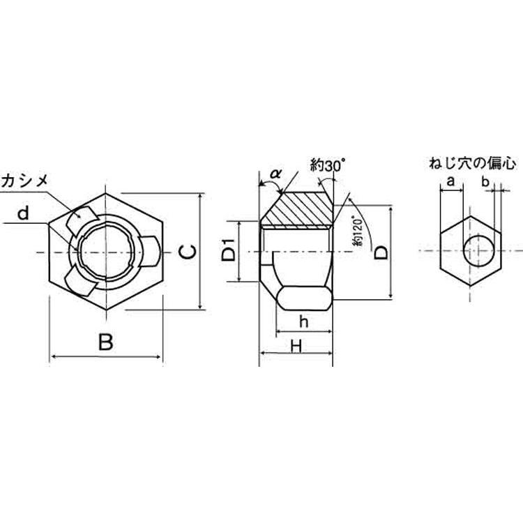 欠品商品です スリーロック（コガタ 表面処理(クロメ-ト（六価-有色クロメート） ) 規格(M8(B=12) 入数(700) 【スリ−ロック（小形シリーズ】