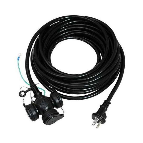 ＫＯＷＡ・防雨延長コード１５Ａ×１０Ｍ・ＫＲＷ１８−１０