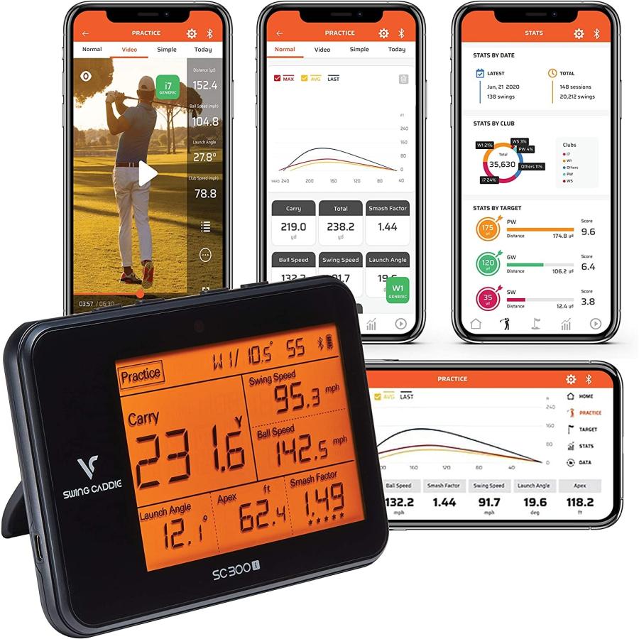 毎週更新 Voice Caddie スイングキャディーSC300ポータブルゴルフ