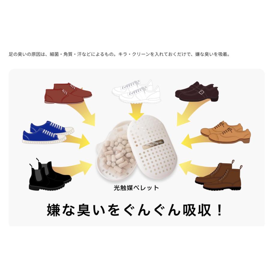 マスクフジコー 脱臭剤 kila clean(キラ・クリーン) 2個入り×2袋 送料無料 |  | 02