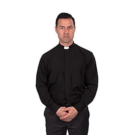 特別価格Reliant 聖職者用シャツ メンズ タブカラー 長袖 最も カラー: US 15.5 サイズ: 69％以上節約 マルチカラー好評販売中