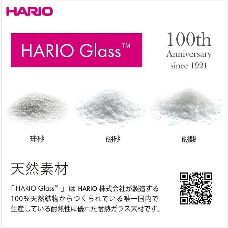 HARIO(ハリオ) ビーカーサーバー クラフツサイエンス 容量600ml 透明 計量メモリ付き 耐熱ガラス製 日本製 BV-600｜mr-ao｜05