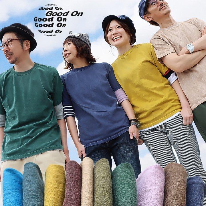 PATY Good On グッドオン tシャツ 半袖 メンズ 日本製 綿100％ USA