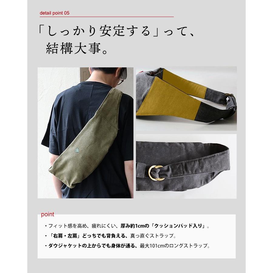 PATY バッグ ボディバッグ ショルダーバッグ キャンバス生地 ワン
