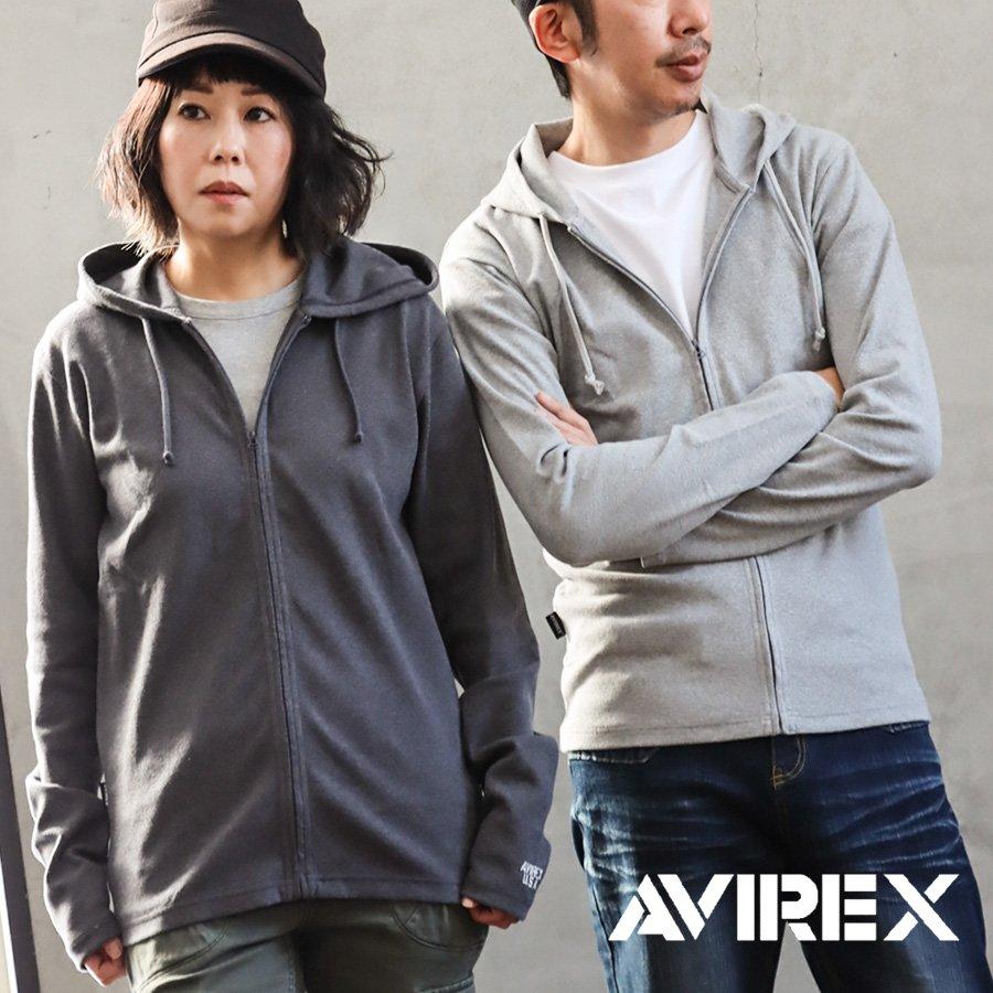 美品 アヴィレックス ラムレザー ジップアップパーカー ブルゾン Lサイズ PATY AVIREX パーカー ジップパーカー ジップアップ フーディ デイリー