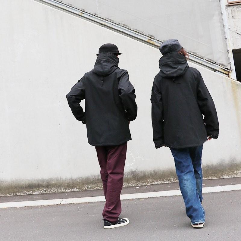 Johnbull マウンテンパーカー ハイネック ワイヤー入りフード Johnbull マウンテンパーカー ハイネック ワイヤー入りフード