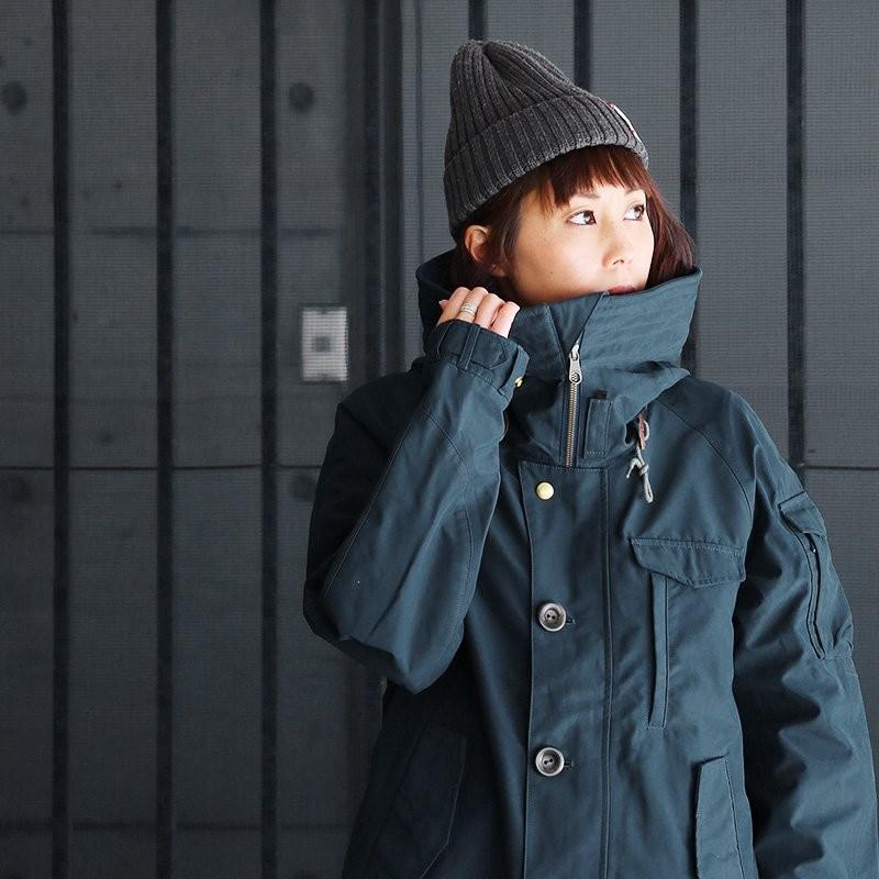 JOHN BULL フード付きネイビー マウンテンパーカー Johnbull ジョンブル レディース マウンテンパーカー