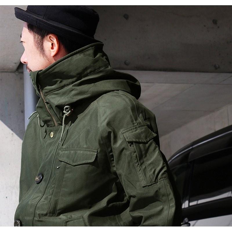 Johnbull（ジョンブル） マウンテンパーカー ハイネック ワイヤー入り 