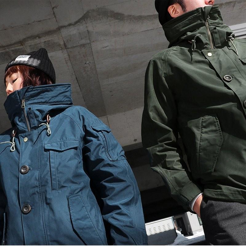 Johnbull（ジョンブル） マウンテンパーカー ハイネック ワイヤー入り 