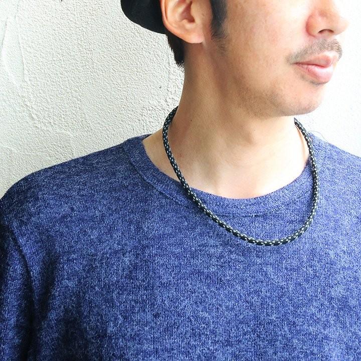 ネックレス 静電気防止 Eleblo ステンレス 日本 レディース メンズ 秋 冬 ネイビーオレンジ ネイビー ブラック メール便25 R Mr Lumberjack 通販 Yahoo ショッピング