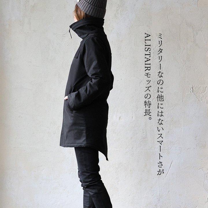 ALISTAIR モッズコート ストレッチ 暖かい 裏地ボア 中綿 スリム