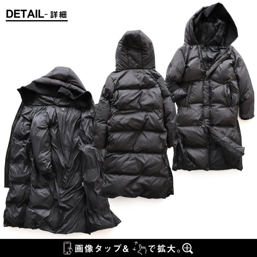 PATY ベンチコート ダウン ダウンコート 撥水 軽量 防風 メンズ
