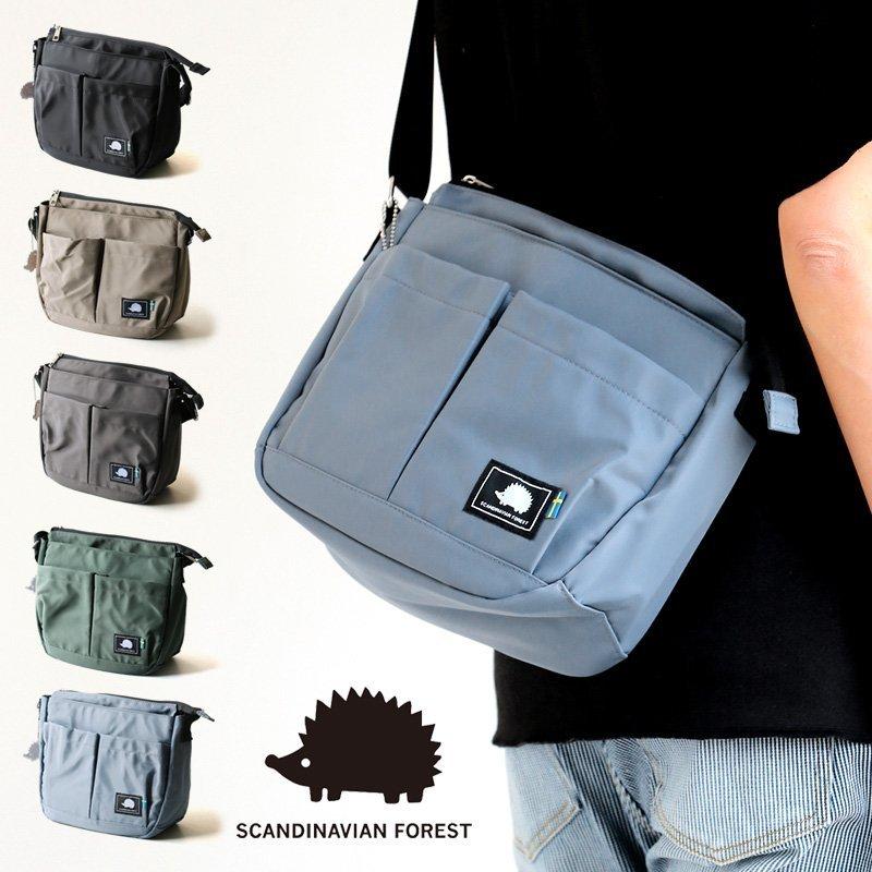 バッグ ショルダー ショルダーバッグ メンズ 角丸 ハリネズミ 北欧 リフレクター 撥水 Scandinavian Forest 種類豊富な品揃え