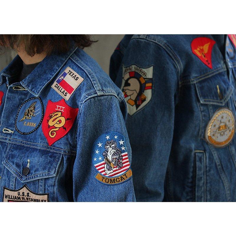 AVIREX デニムジャケット フライトジャケット ジャケット デニム