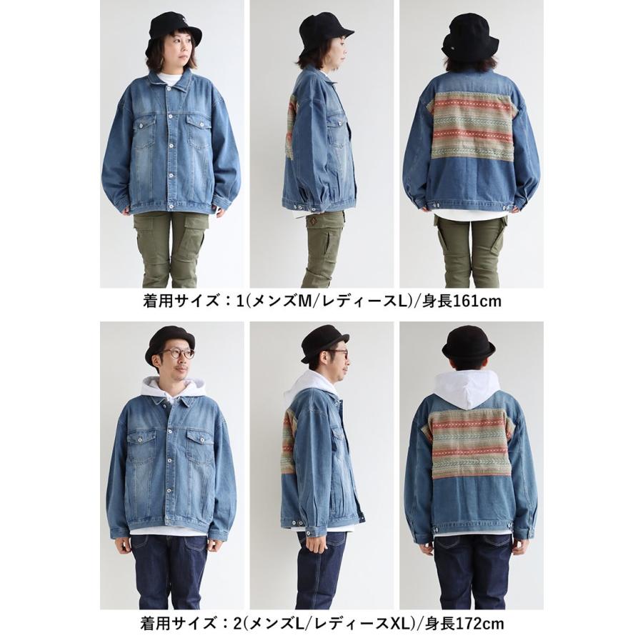 PATY Gジャン デニムジャケット レディース メンズ コットン 