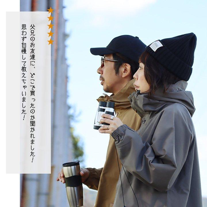 ベンチコート メンズ 秋 Wジップ 袖ゴム 軽量 撥水 ハイネック フード