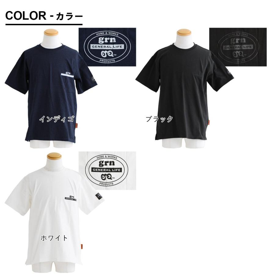 Tシャツ 半袖 クルーネック メンズ  バック プリント ロゴ プリントT 綿100 コットン 米綿｜mr-lunberjack｜05