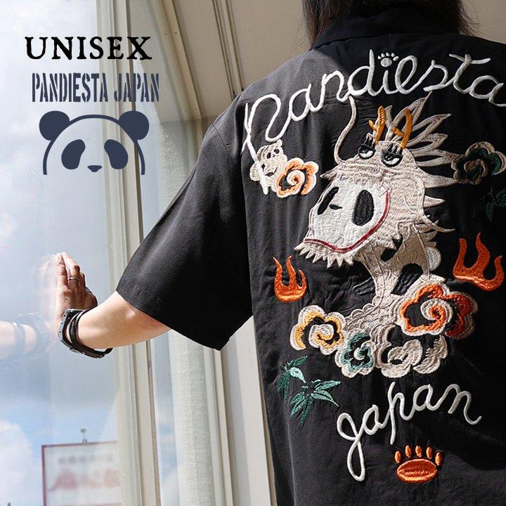 PATY PANDIESTAJAPAN パンディエスタジャパン シャツ 開襟シャツ 半袖 