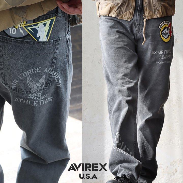 PATY AVIREX アヴィレックス パンツ ストレート レギュラーデニム 