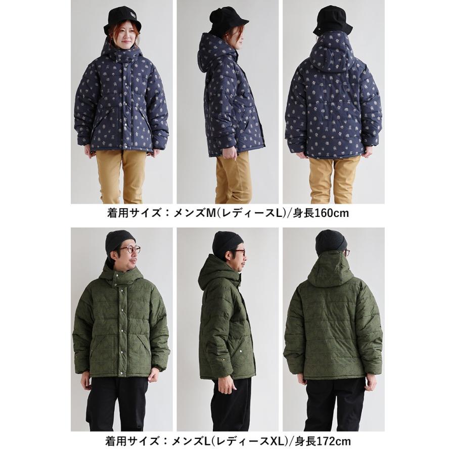 gym master ジムマスター アウター 中綿 ジャケット 長袖 メンズ ハイネック 袖ゴム ハッピーペイント プリント 軽い 暖かい_19