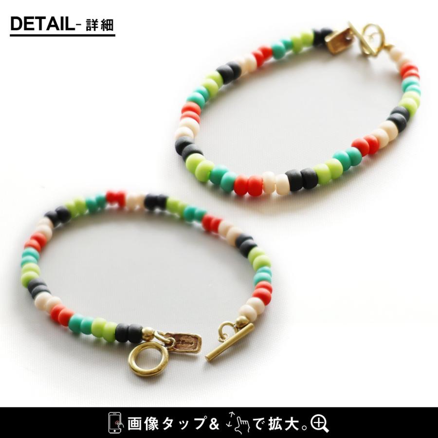 PATY アクセサリー ブレスレット メンズ レディース ガラスビーズ 日本 