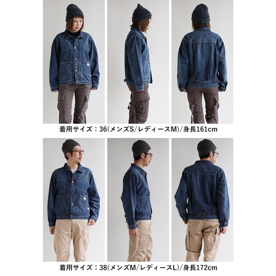PATY デニム ジャケット Gジャン メンズ 綿100 コットン ノン 