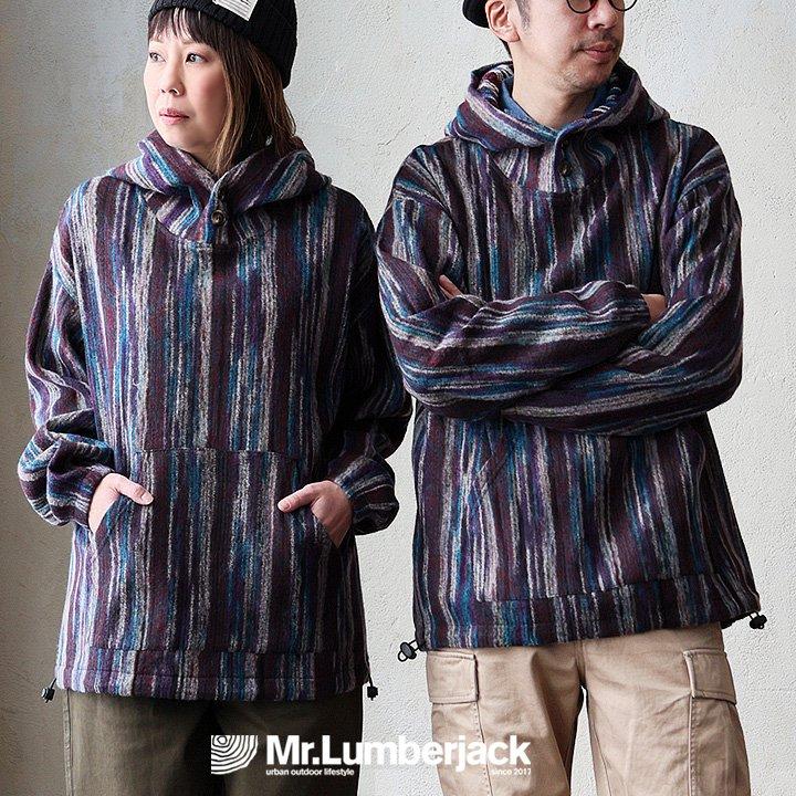 Cycle by myob リネン フレディー パーカー メキシカンパーカー PATY パーカー メキシカンパーカー 長袖 メンズ ポケット ワイド