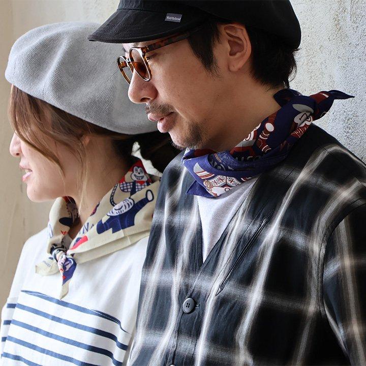 PATY TIGRE BROCANTE ティグルブロカンテ バンダナ スカーフ メンズ