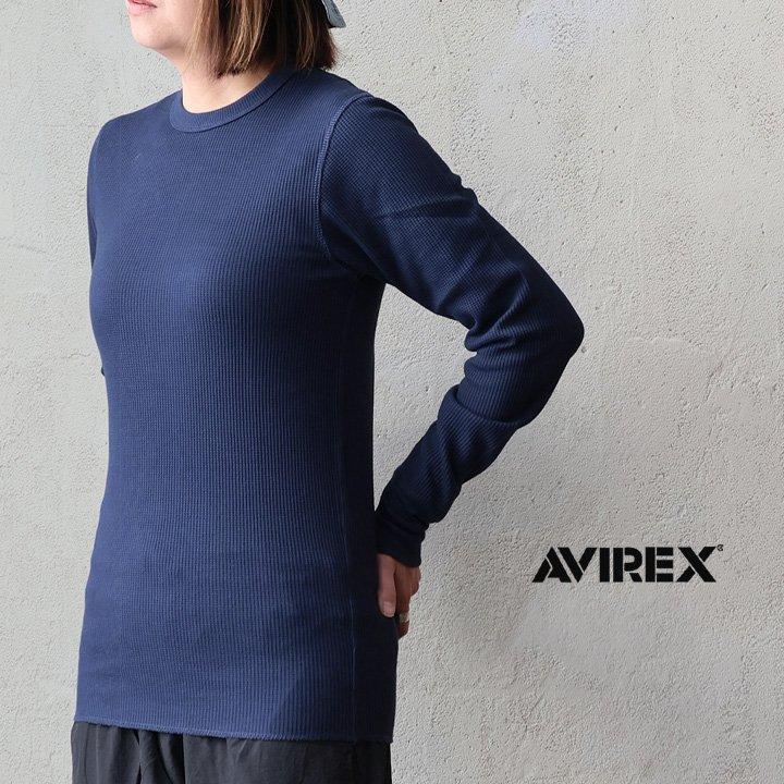 PATY AVIREX アビレックス 長袖 tシャツ サーマル カットソー スリム 