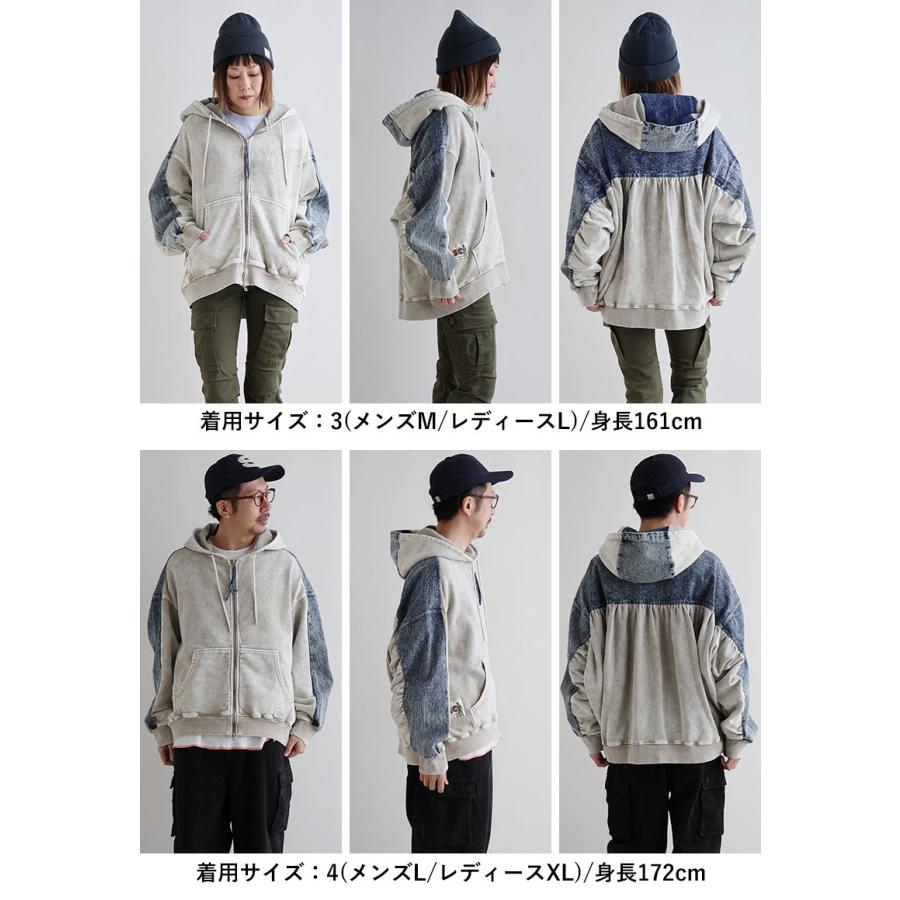 PATY go slow caravan ゴースローキャラバン パーカー ジップパーカー 