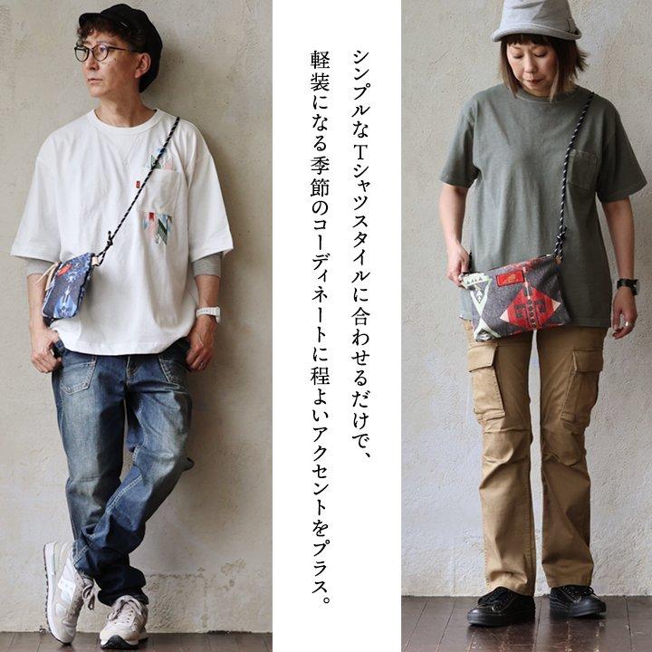 40's～vintageworkapronサコッシュUSA古着 PATY サコッシュ ショルダーバッグ メンズ ネイティブ柄 総柄