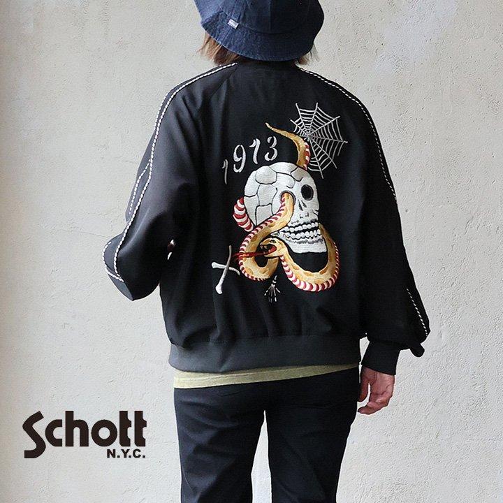 PATY SCHOTT ショット スカジャン ジャケット 長袖 メンズ シアー