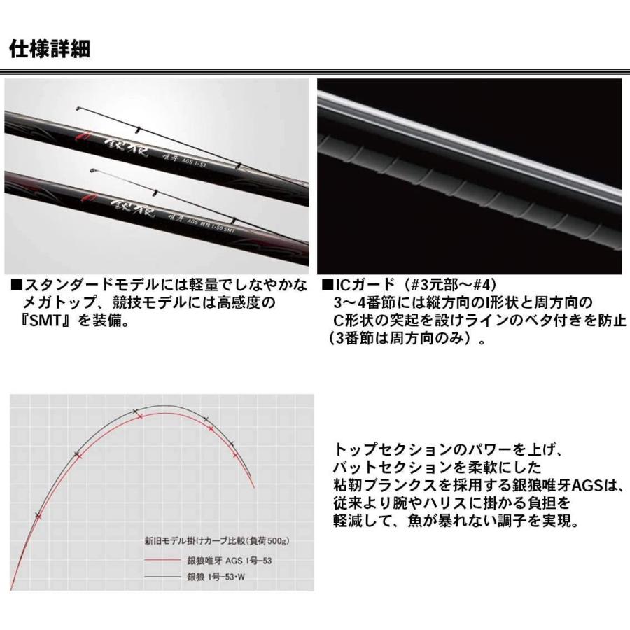 チヌ 磯竿 Ags チヌ 磯竿 唯牙 ダイワ Daiwa 唯牙 釣り竿 00 53 銀狼 00 53 オハナ