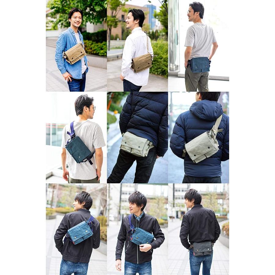 正規激安 バギーポート Baggy Port ウエストバッグ Acr 442 ロウ引きパラフィンシリーズ ネイビー Bp Acr442 Nv 安いそれに目立つ Appslab In