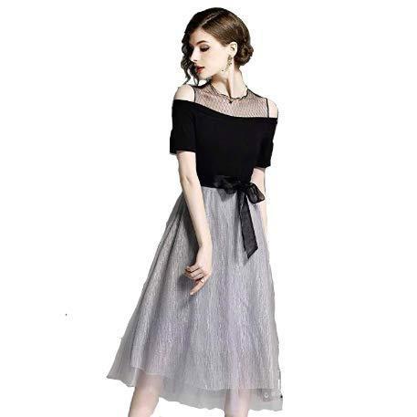 新品本物 Ilu Maison パーティー ドレス 上品 オフショル チュール ワンピース 肩見せ シースルー ミモレ丈 黒 レディース Aライン オハナ 通販 Yahoo ショッピング 人気第6位 Www Skylanceronline Com