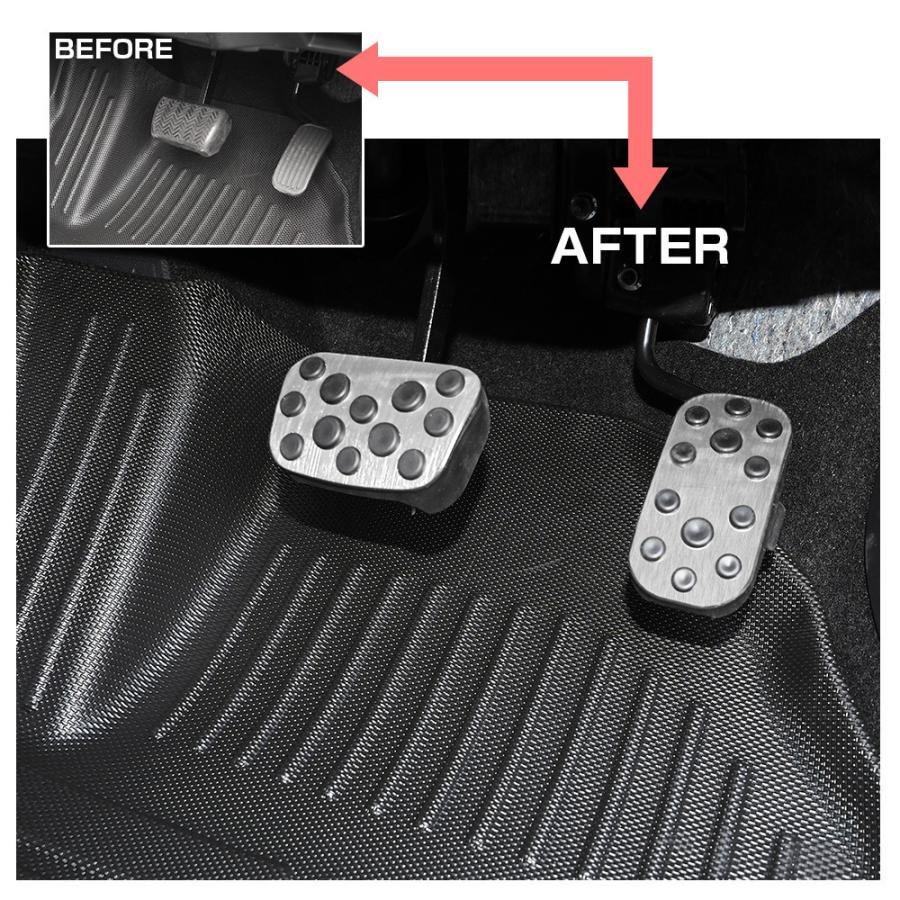 市場 Mr Boyous Jb74w マニュアル車 シエラ 新型ジムニー スズキ アルミ 高品質 ペダル 一年保証最新型 工具不要 Jb64w