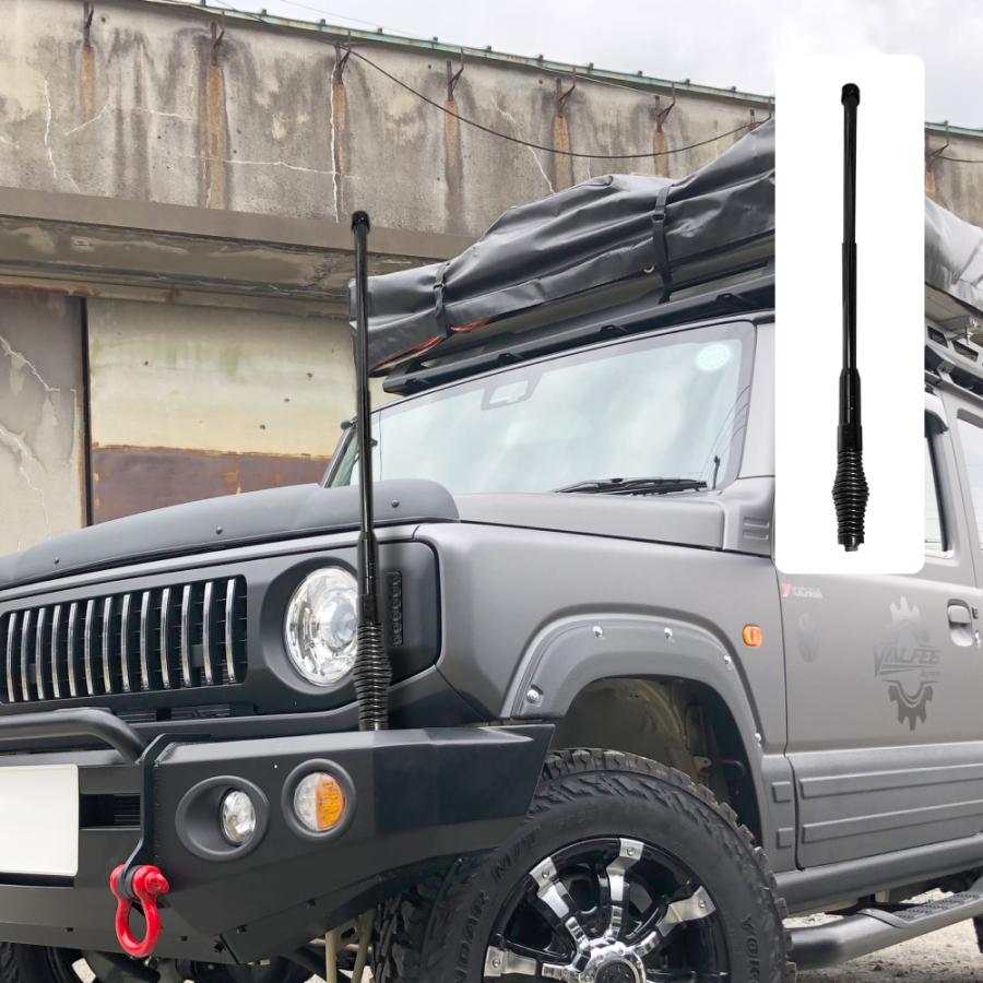 オフロードアンテナ ダミー 最短65cm 最長101cm M10ボルト 汎用 ダミー