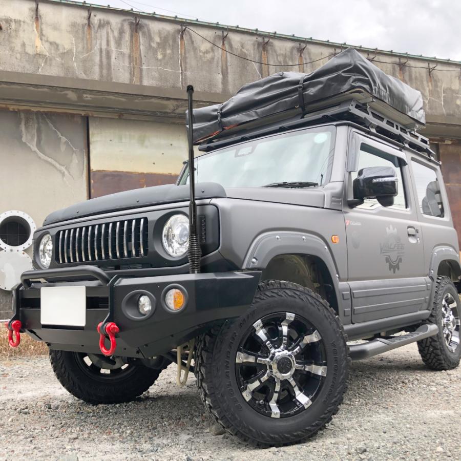 オフロードアンテナ ダミー 最短65cm 最長101cm M10ボルト 汎用 ダミー