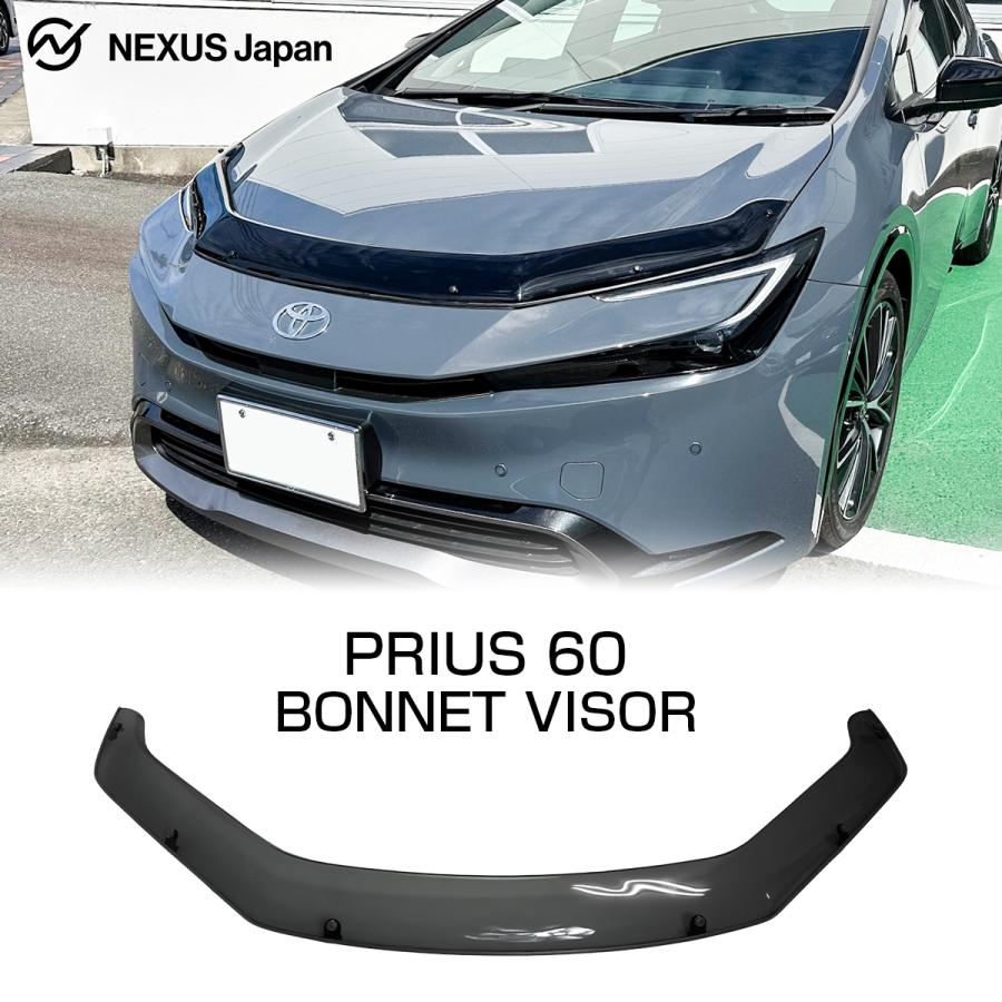 新型 プリウス 60系 バグガード ボンネット バイザー フード