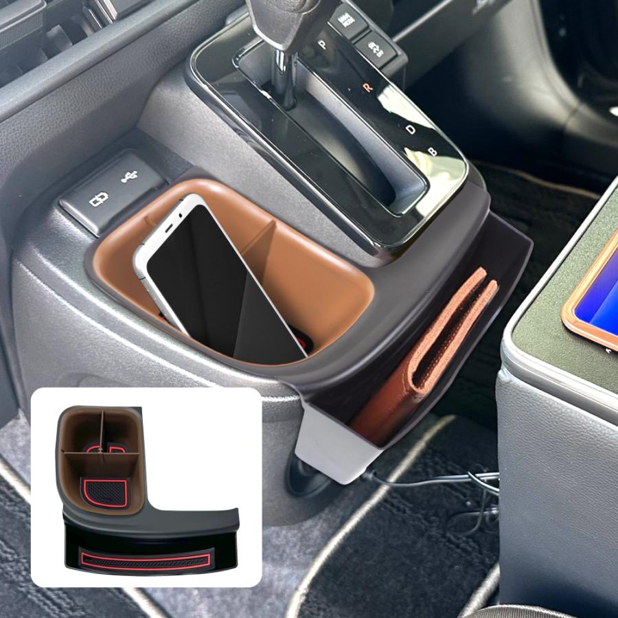 新型 シエンタ 10系 シフトサイドポケット 収納 小物入れ 増設 仕切り