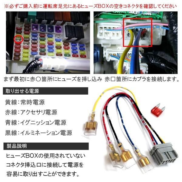 CR-Z CRZ 前期 後期 オプション電源取り出しカプラ LED 配線 便利