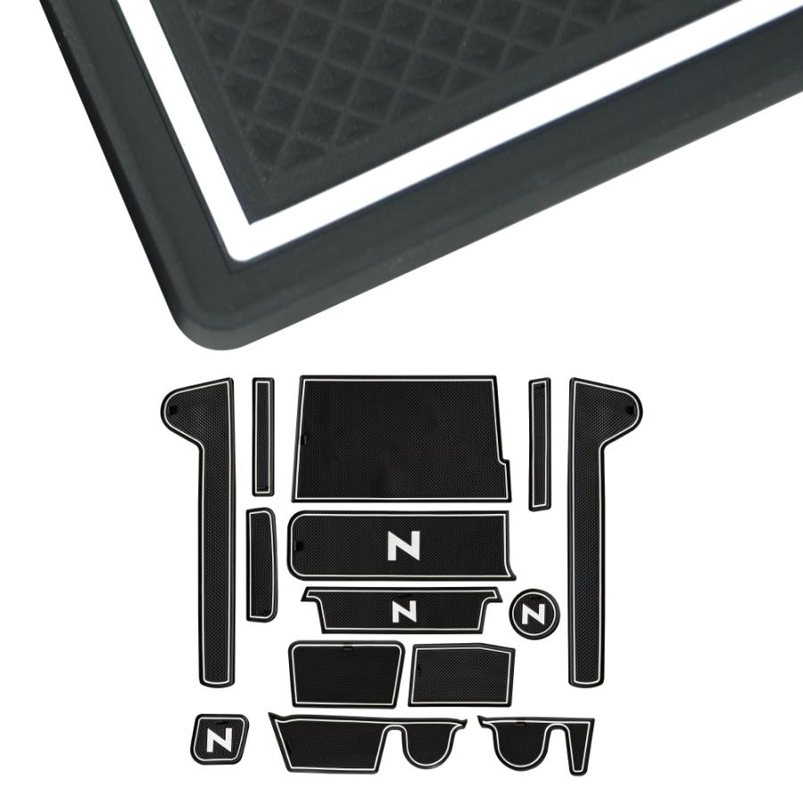新型 N-BOX カスタム ジョイ JF5 JF6 インテリアラバーマット 14P N