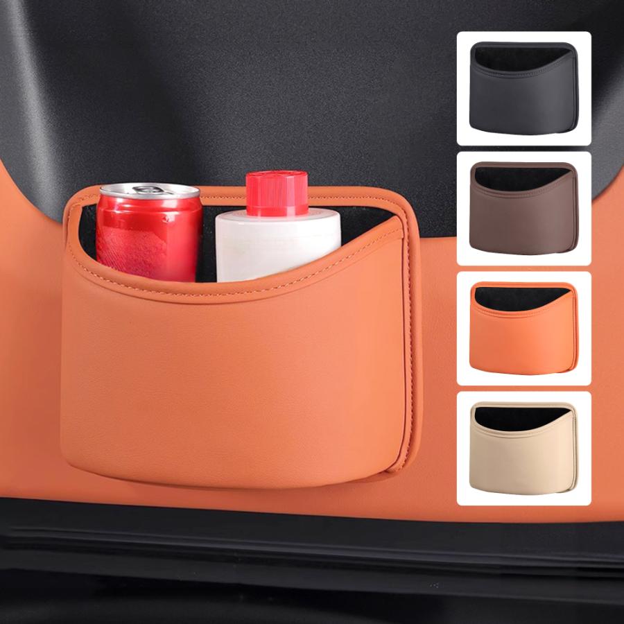 車用 ゴミ箱 ごみ箱 収納 ボックス ポケット 掛け型 レザー おしゃれ