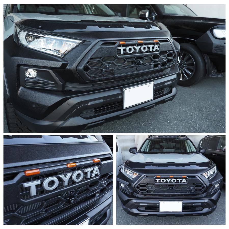 TOYOTA トヨタ アルファベット エンブレム ロゴ フロント グリル リア 