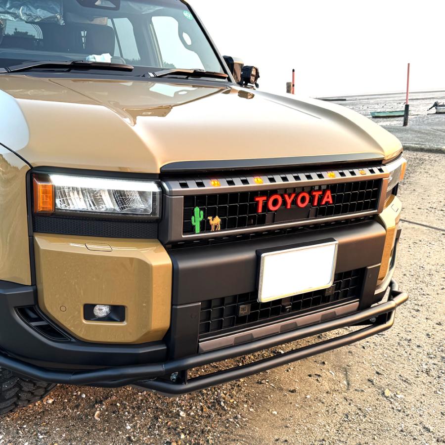 ランドクルーザー ランクル 250 フロント エンブレム カバー
