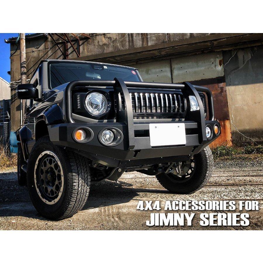 新型 ジムニーシエラ JB74W カスタム パーツ フロント バンパー